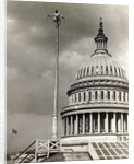 Man Sitting Near Dome of Capitol by Anonymous