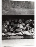 Three Wise Monkeys Sculpture at Toshugu Shrine by Anonymous