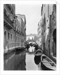 Small Canal with Two of Many Small Bridges by Anonymous