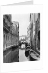 Small Canal with Two of Many Small Bridges by Anonymous