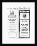 Advertisement for Lunar Real Estate by Anonymous