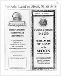 Advertisement for Lunar Real Estate by Anonymous