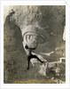 Man Hangs Onto Eye at Mount Rushmore by Anonymous