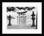 Torii Gate in Water by Anonymous