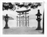 Torii Gate in Water by Anonymous
