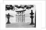 Torii Gate in Water by Anonymous
