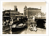 Harbor Scene Near Office Buildings by Anonymous