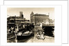 Harbor Scene Near Office Buildings by Anonymous