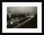 View of Lights Alongside Streets of Japan's Broadway Like Area by Anonymous