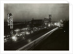 View of Lights Alongside Streets of Japan's Broadway Like Area by Anonymous