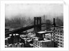 Bridge Extending Over Water and Building Sites by Anonymous