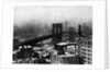Bridge Extending Over Water and Building Sites by Anonymous