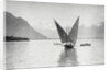 View of Boat on Lake Geneva by Anonymous