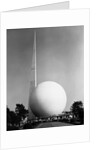Trylon and Perisphere at World's Fair by Anonymous