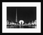 Perisphere and Trylon at New York World's Fair by Anonymous