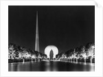 Perisphere and Trylon at New York World's Fair by Anonymous