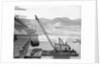 Grand Coulee Dam Being Constructed by Anonymous
