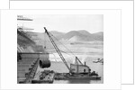 Grand Coulee Dam Being Constructed by Anonymous