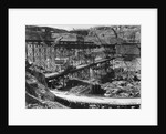 Grand Coulee Dam Being Constructed by Anonymous