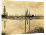 Spindle Top Oil Fields by Anonymous