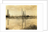Spindle Top Oil Fields by Anonymous