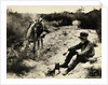 Prospector Preparing Meal for Himself by Anonymous