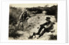 Prospector Preparing Meal for Himself by Anonymous