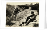 Prospector Preparing Meal for Himself by Anonymous