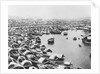 Large Collection of Boats in Singapore Harbor by Anonymous