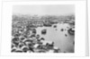Large Collection of Boats in Singapore Harbor by Anonymous