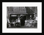 Exterior of Hardware Store by Anonymous