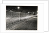 Metal Fence with Barbed Wire by Anonymous