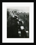 Tractors on Soviet State Farm by Anonymous