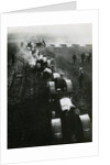 Tractors on Soviet State Farm by Anonymous