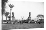 Typical Early Cairo Street Scene by Anonymous