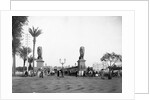 Typical Early Cairo Street Scene by Anonymous