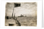 Japanese Steamship Leading Warships by Anonymous