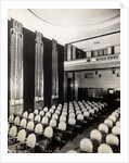 Interior of Chanin Auditorium by Anonymous