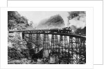 A Railroad Trestle Near Vera Cruz by Anonymous