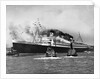 Queen Mary Surrounded by Smaller Boats by Anonymous