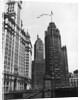 Planes Fly Over Buildings in Chicago by Anonymous