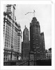 Planes Fly Over Buildings in Chicago by Anonymous