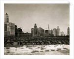 Parking Lot and Chicago Skyline by Anonymous