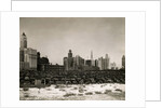 Parking Lot and Chicago Skyline by Anonymous