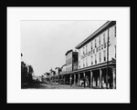 Street Scene in Small Town by Anonymous