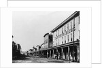 Street Scene in Small Town by Anonymous
