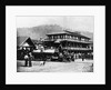 Railroad Passing Through Small Town by Anonymous