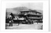 Railroad Passing Through Small Town by Anonymous