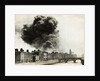 View of Smoke Coming from Damaged Building in Dublin by Anonymous