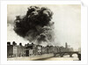 View of Smoke Coming from Damaged Building in Dublin by Anonymous